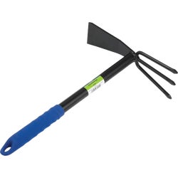 Item 720700, 3 sturdy high-quality steel prongs allow deep tilling and cultivating, and 