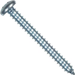 Item 720976, Pan head Phillips sheet metal screws are designed to attach metal to metal