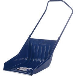 Item 722089, The Garant snow sleigh has a poly scoop with a steel wear strip.