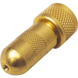Item 722124, 2-piece replacement nozzle is brass with a chemical resistant adjustable 