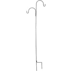 Item 722720, Offset hanger installs in ground easily by using the H-hook on the bottom 
