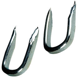 Item 723113, Double pointed tacks (staples) are used to attach anything to wood, like 