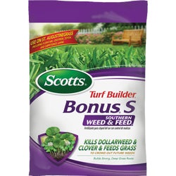Item 723460, Scotts Turf Builder Bonus S Southern Weed &amp; Feed 2 kills over 25 listed