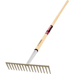 Item 723886, Tru Pro road rake is designed to level materials, in a variety of 