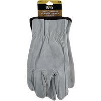 DB71081-L Do it Best Brushed Suede Leather Work Glove