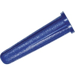 Item 730150, Lightweight plastic anchor for wood and sheet metal screws.