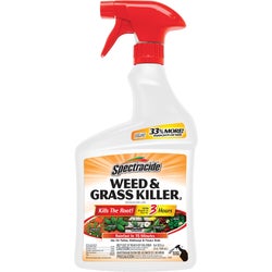Item 733717, Spectracide weed and grass killer is a non-selective herbicide formulated 