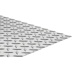 Item 735515, Aluminum tread plate. Ideal to use on the workhouse, farm, or garden.