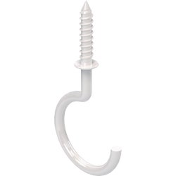 Item 736171, Vinyl-coated hooks are ideal for hanging small plants from ceilings, beams