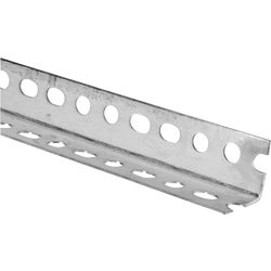 Item 736260, Slotted angles are ideal for constructing shelving units, equipment stands