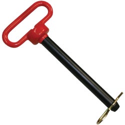 Item 737331, Vinyl coated handle hitch pin with hair pin.