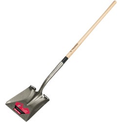 Item 737723, Truper Pro 14-gauge square point shovel with extended step and 48 In.