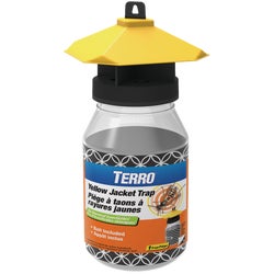 Item 738731, Trap uses natural baits to control yellow jackets, flies, and fruit flies.