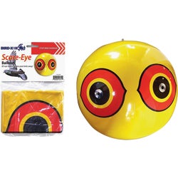 Item 738910, Scare Eye 3-dimensional, inflatable balloon repels unwanted pest birds.
