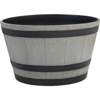 HDR-055488 Southern Patio Traditional Whiskey Barrel Planter
