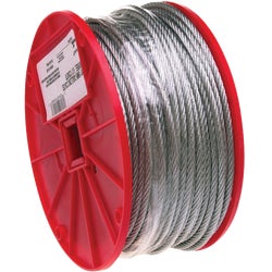 Item 739162, Durable galvanized wire cable ideal for a wide variety of applications.