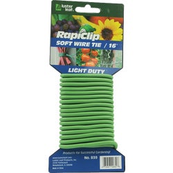 Item 739238, Soft, pliable, twist tie is able to be adjusted to grow with your plants.