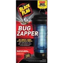 Item 739516, Powerful bug zapper that covers a full acre area, with 5500 volts of power 