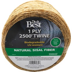 Item 742619, 100% natural sisal fiber twine.
