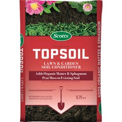 Item 743242, Top soil containing a premium blend of organic materials plus peat moss for