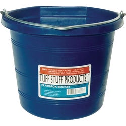 Item 745439, Flat back design utility bucket.