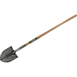 Item 746267, Patented shovel features 14-gauge, tempered steel, mud and muck-resistant #