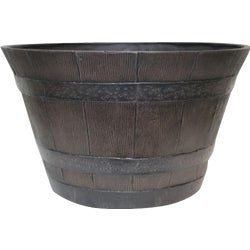 Item 746632, HDR (High-Density Resin) planter offers a design that looks and feels 