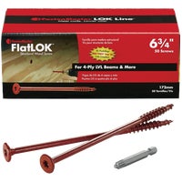 FMFL634-50 FastenMaster FlatLok Engineered Structural Wood Screw