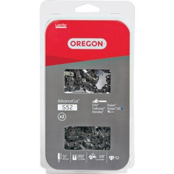 Item 751636, The Oregon 2 Pack Saw Chain with 2X durable, low-kickback, low-vibration 