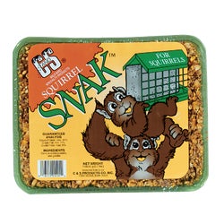 Item 752233, Squirrel Snaks is an innovative seed cake that is held together with 