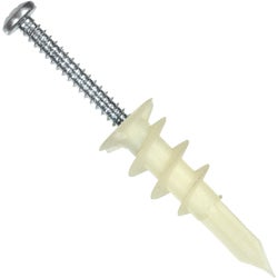 Item 753474, A fast and easy self-drilling hollow wall anchor for use in wallboard and 