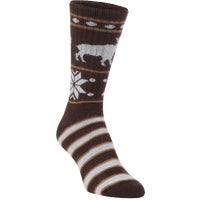 71773 Hiwassee Trading Company Moosin Up Novelty Crew Sock socks