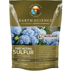 Item 754385, Fast acting sulfur goes to work quickly to lower soil pH.