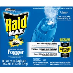 Item 754569, Raid Max concentrated Deep Reach fogger allows you to automatically fill an