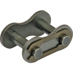 Item 755463, Single strand roller chain connector links can be used to join 2 pieces of 