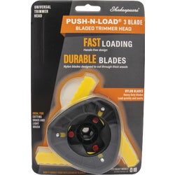 Item 757355, The Shakespeare Push-N-Load 3 Blade Trimmer Head is a more versatile and 