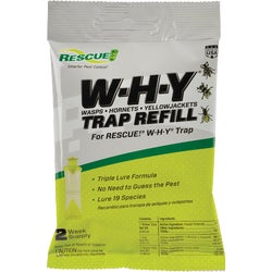 Item 758796, Attractant refill for Rescue WHY wasp, hornet, and yellow jacket trap.