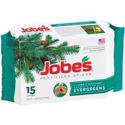 Item 759478, Fertilizer spikes specially formulated for evergreens.