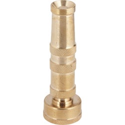 Item 761152, Solid brass body twist nozzle. Spray adjusts from fine spray to stream.