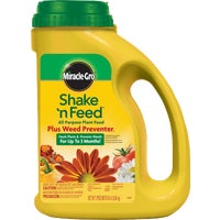 1038361 Miracle-Gro Shake n Feed All-Purpose Plant Food Plus Grass & Weed Preventer