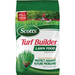 Item 765206, Scotts Turf Builder lawn food is a fertilizer that feeds and strengthens 