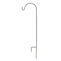Item 765416, Short compact hanger is perfect for light feeders and floral baskets.