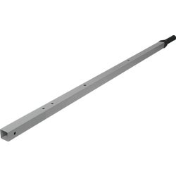 Item 765831, 1-1/2 In. x 60 In. drilled, steel replacement wheelbarrow handle for 6 cu.