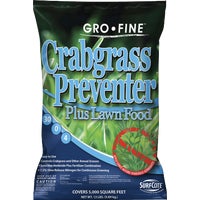 GF11590 Gro-Fine Lawn Fertilizer With Crabgrass Preventer