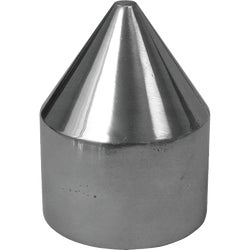 Item 768315, Chain link bullet cap. For use with chain link fence framework.