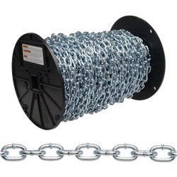 Item 768955, Straight link machine chain ideal for general utility, animal, farm, and 