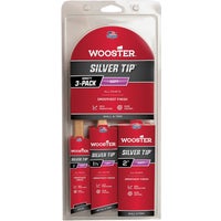 5229 Wooster Silver Tip 3-Piece Paint Brush Set