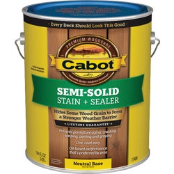 Item 770269, Richly pigmented, deep-penetrating oil-modified stain provides long-lasting