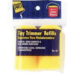 Item 770450, Tiny Trimmer mini roller refills are high capacity foam that is perfect for