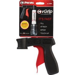 Item 770642, 2-in-1 handle and ergonomic trigger that snaps onto the Preval Paint 
